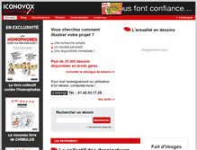 Tablet Screenshot of iconovox.com